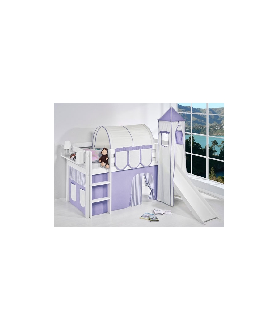Hochbett mit rutsche Kinderzimmer rutsche