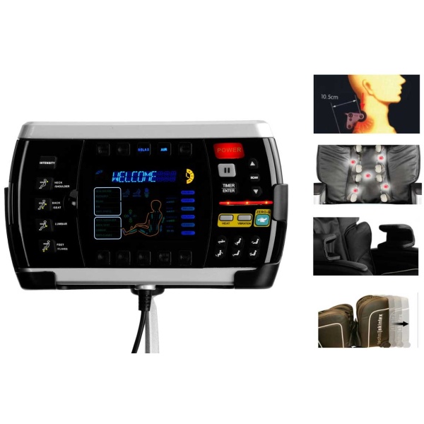 Massagesessel mit Bildschirm