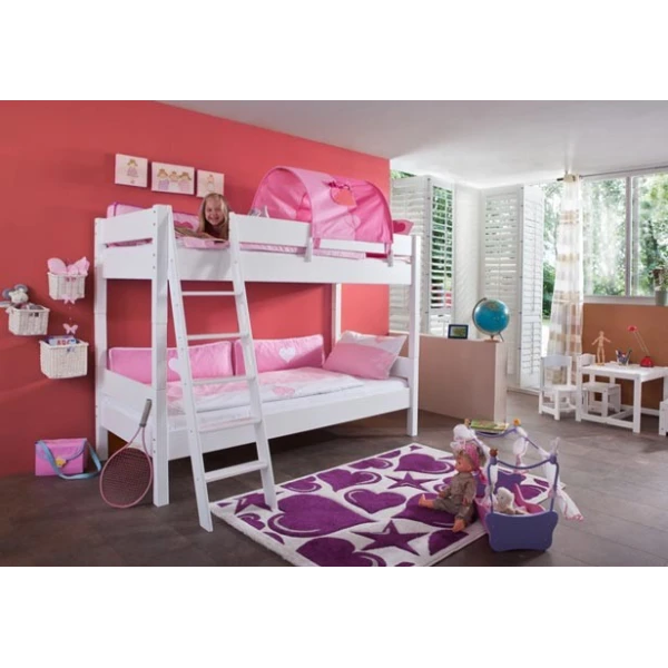 Etagenbetten mit schubladen aus holz