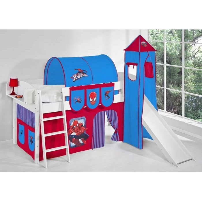 Spielbett rutsche  Spiderman