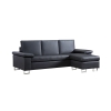 Sofa mit Chaiselongue