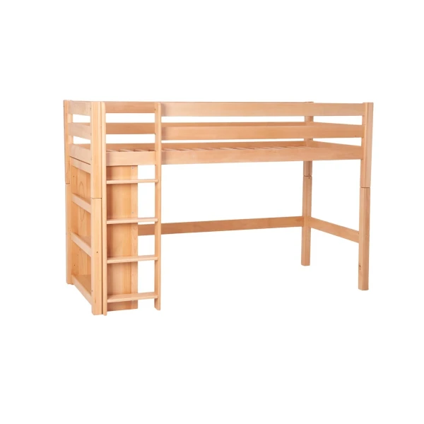 Hochbett mit regalen