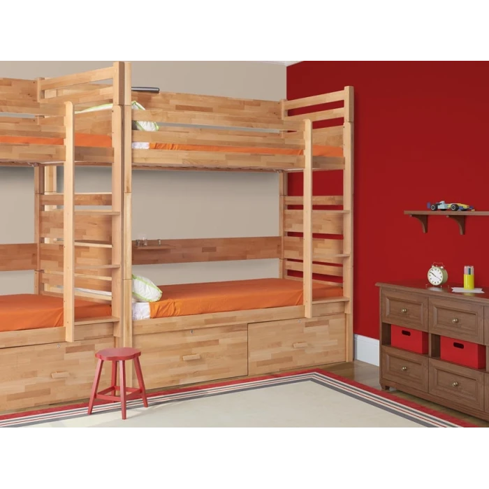 Etagenbetten Schubladen mit Schlüssel