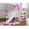 L formiges kinderstockbett tirren lila rosa