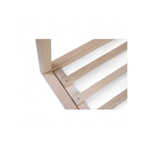 Naturholz-Kinderbett