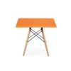 Moderner Tisch Orange