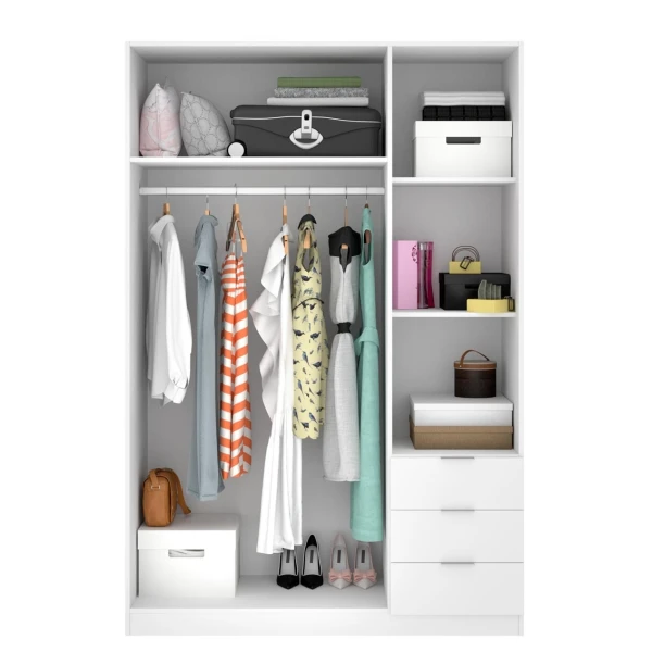 Kleiderschrank 3 turig 