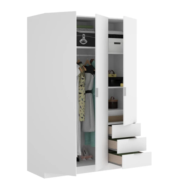 Kleiderschrank 3 turig 