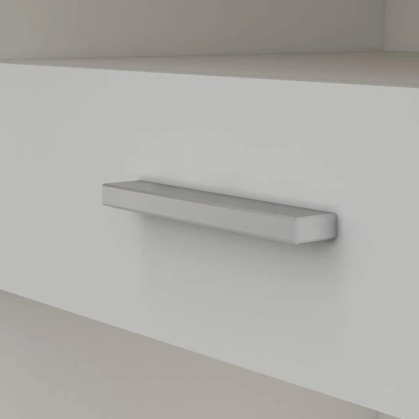 Eckschreibtisch mit Regal