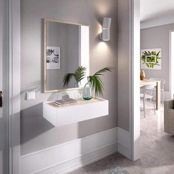 Flurmöbel mit schubladen und spiegel 