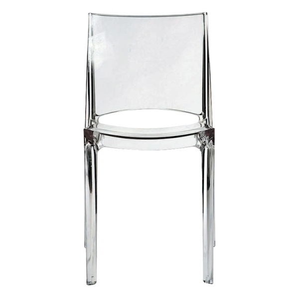 SILLA APILABLE TRANSPARENTE B-SIDE