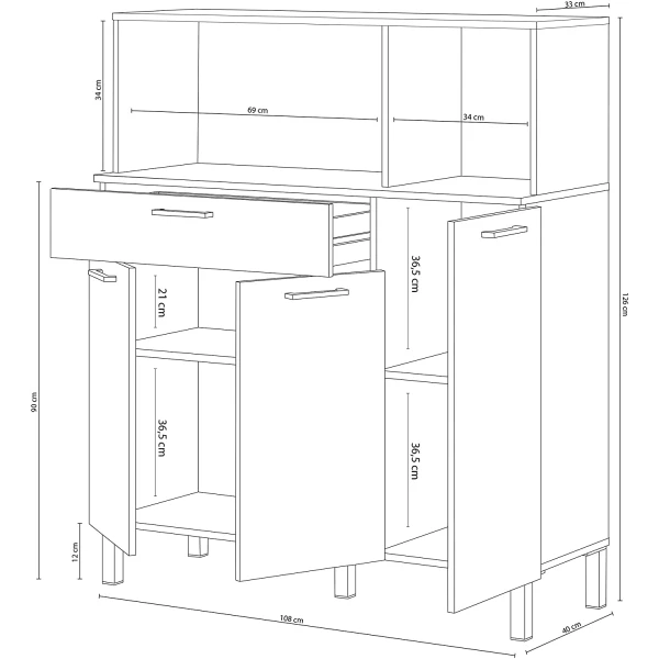 MUEBLE DE COCINA RUBIN