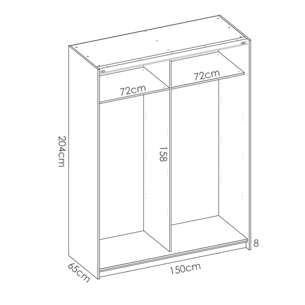 weiss kleiderschrank