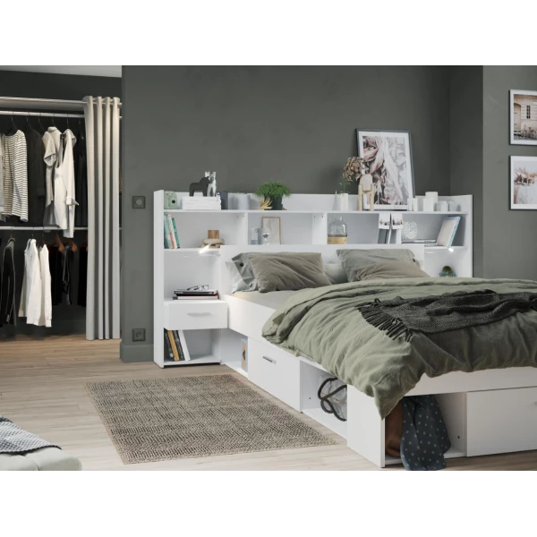 Kopfteil Und Nachttischen