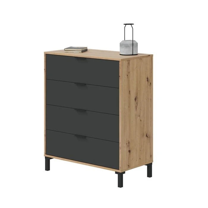 Kommode Mit 4 Schubladen