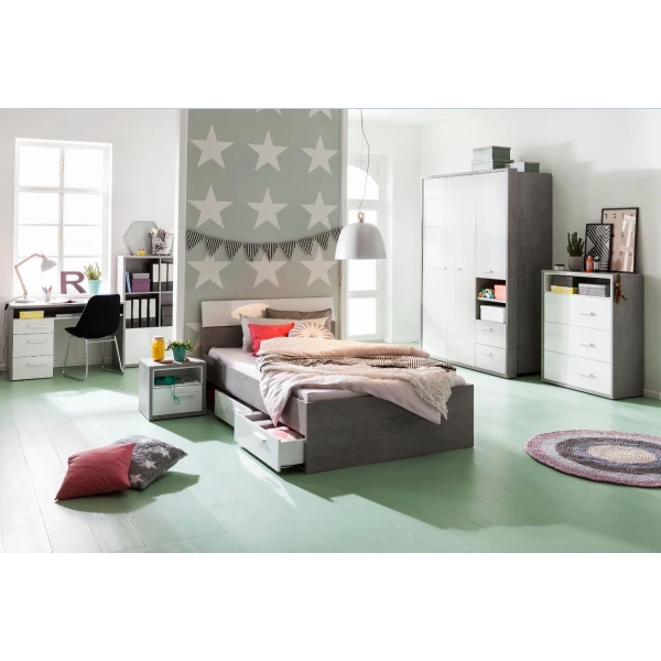 Jugendschrank 3-Türig