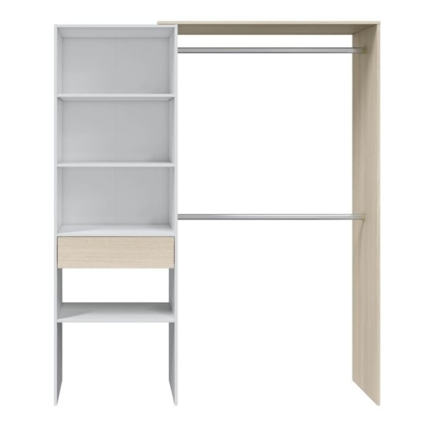 Organizer-Möbel mit Hängern und Schubladen