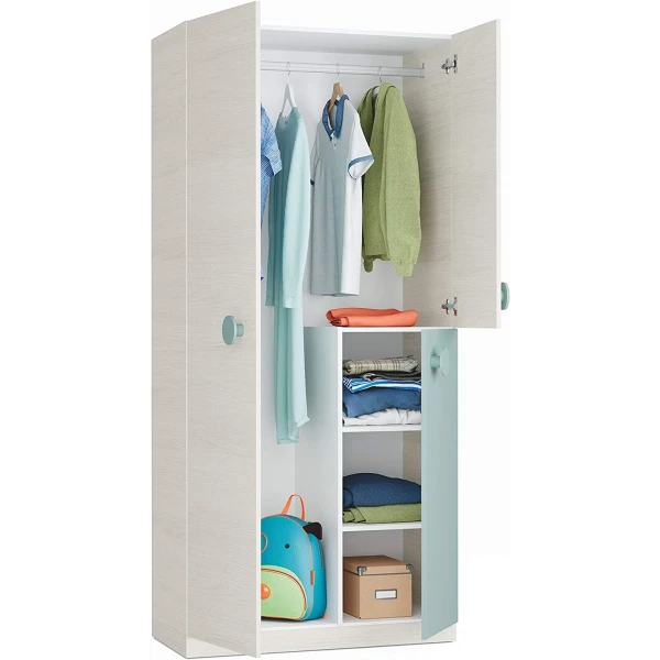 Schrank Mit Türen Und Schubladen