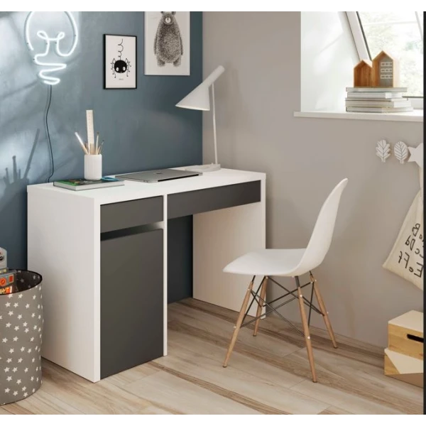 Zweifarbiger Schreibtisch