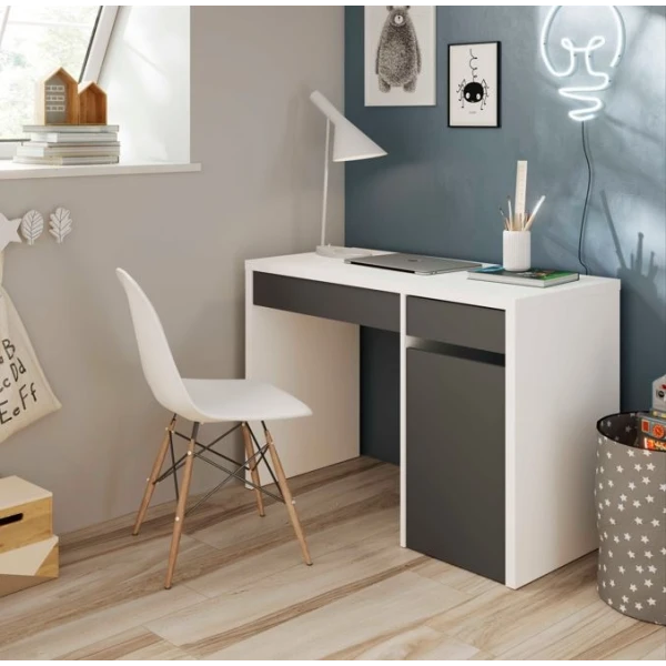 Zweifarbiger Schreibtisch