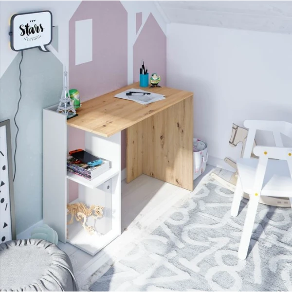 Studiertisch Mit Regalen