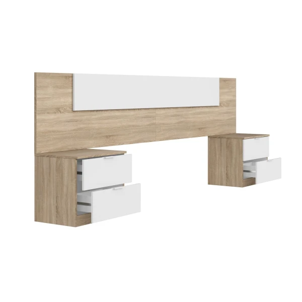 Kopfteil Mit Nachttischen