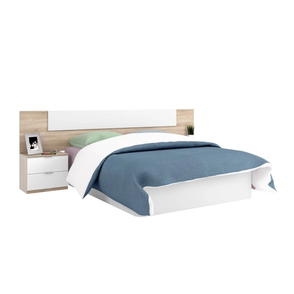 Kopfteil Mit Nachttischen