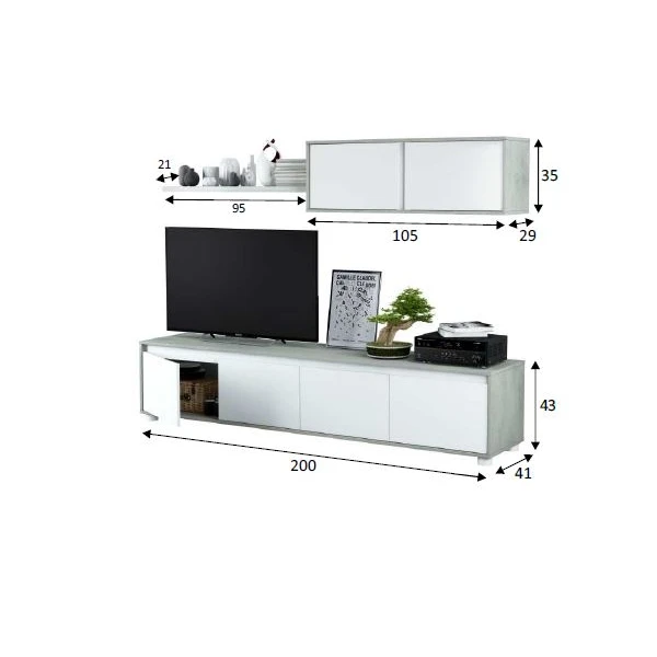 Wohnzimmermöbel-Set