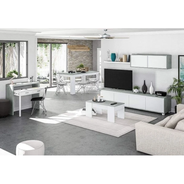 Ausziehbare Schreibtischkonsole