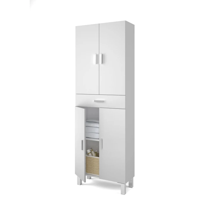 Vertikaler Badezimmer-Schrank