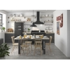 MESA DE COMEDOR EXTENSIBLE EN ESTILO INDUSTRIAL WEY