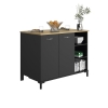 MUEBLE AUXILIAR DE COCINA DE ESTILO INDUSTRIAL RUBY