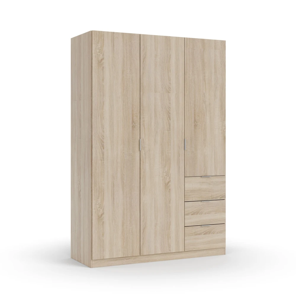 ARMARIO 3 PUERTAS Y CAJONES ANDROMEDA