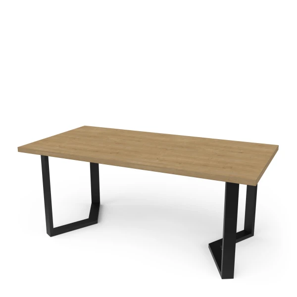 MESA DE ESTILO INDUSTRIAL ABBY