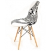 Stuhl im nordischen Patchwork-Design 
