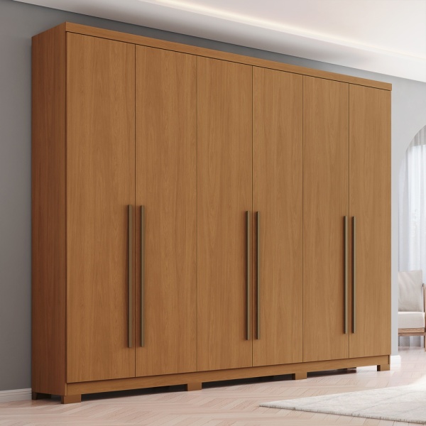 Moderner Blenda Vicawu Kleiderschrank in Eichenoptik für stilvolle Schlafzimmer